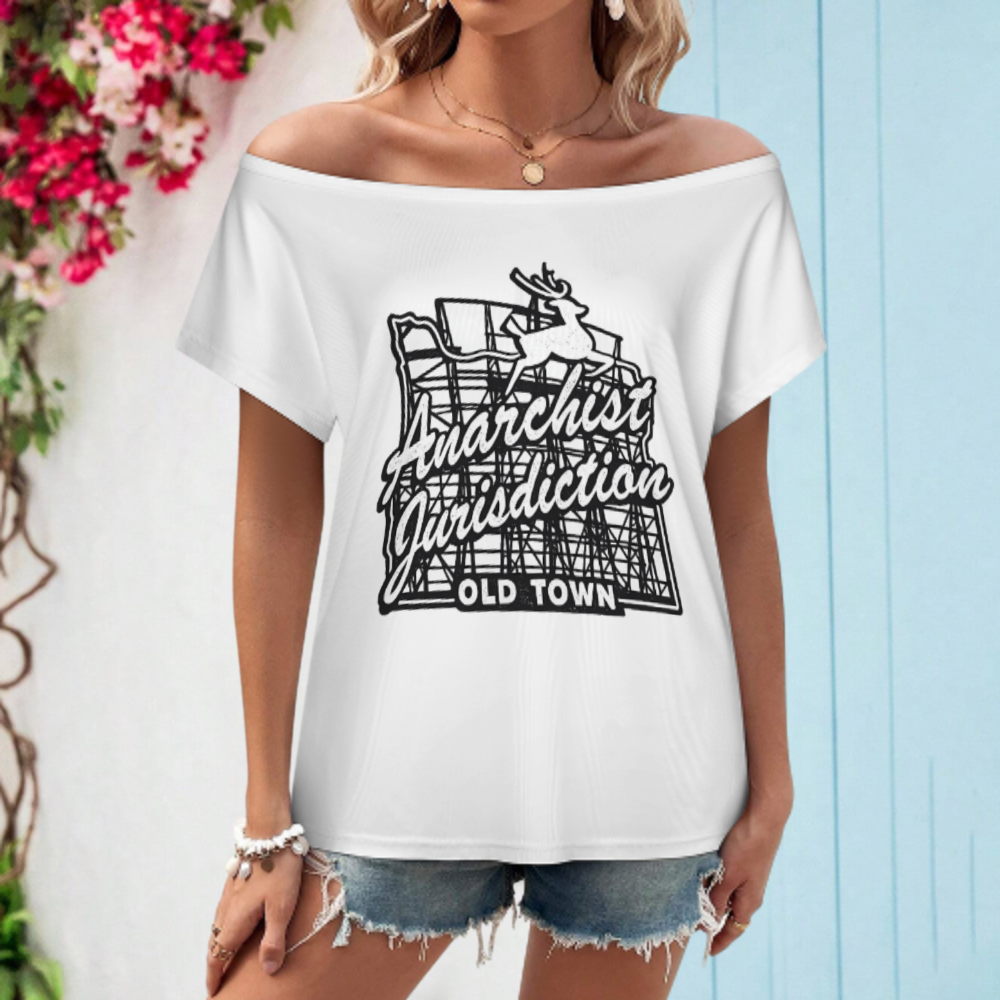 Anarchist Jurisdiction Old Town Graphic Tee – Vintage Urban Streetwear Shirt(z421)