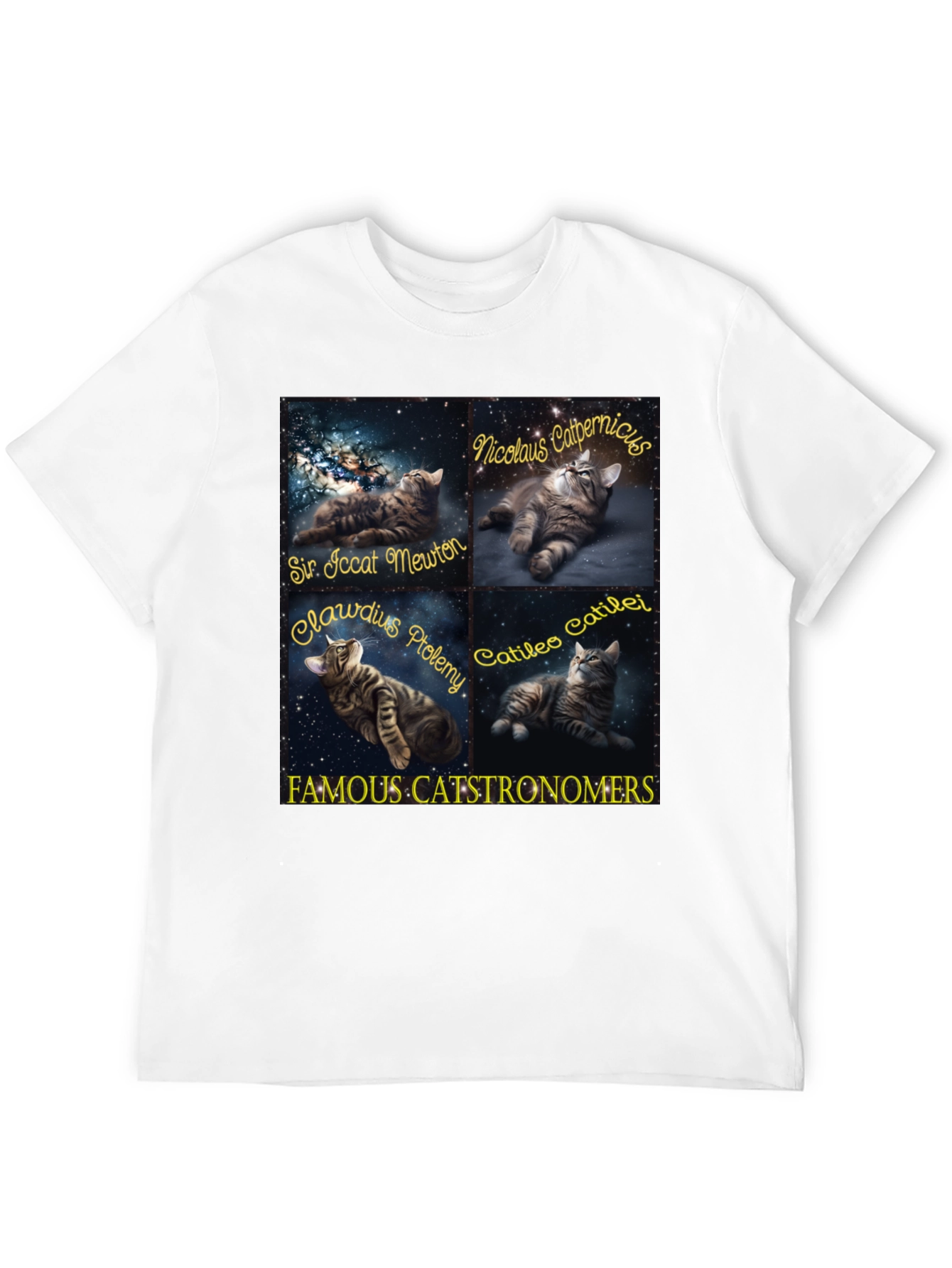 Funny Catstronomers T-Shirt