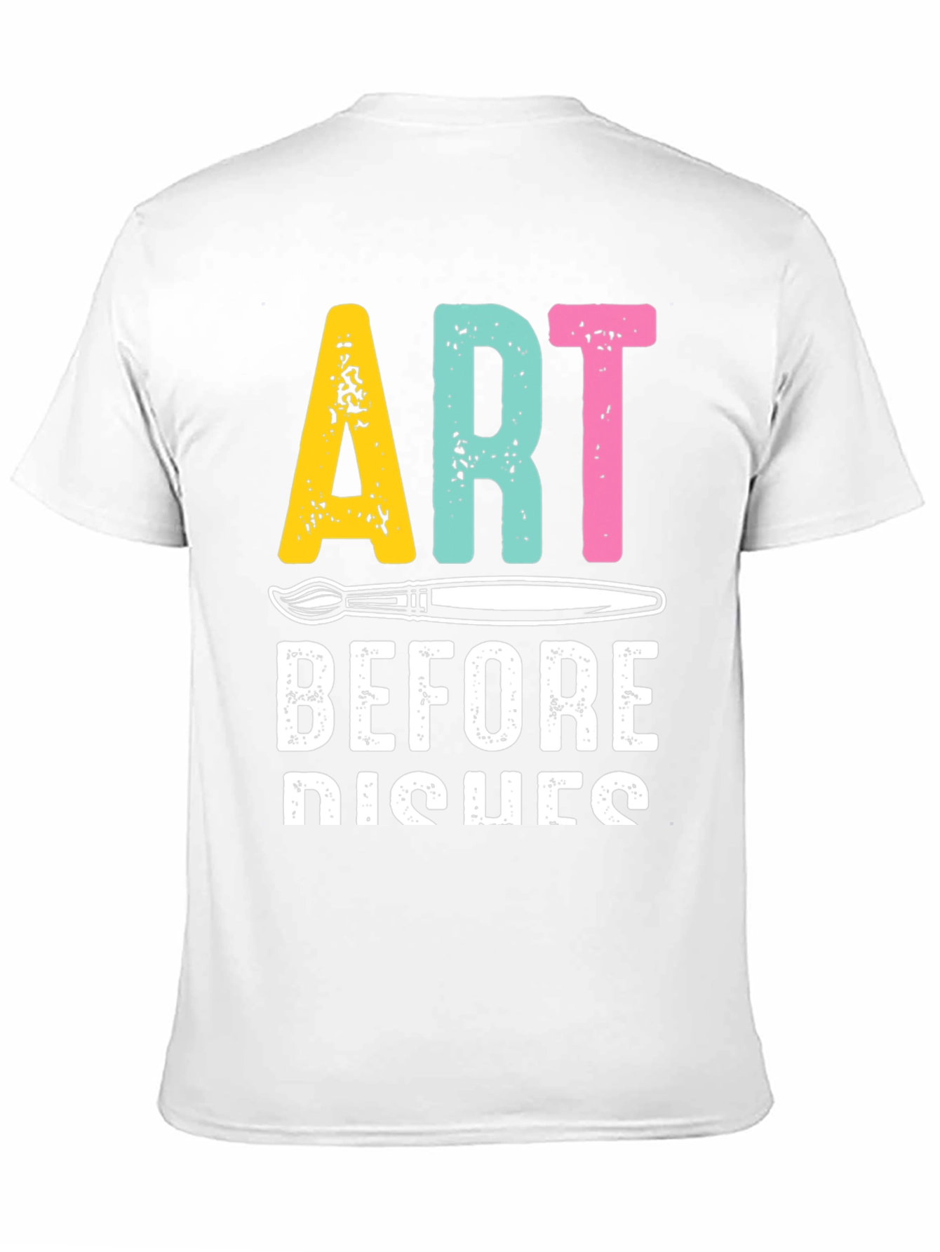 Art Before Dishes Graphic Tee - Artist T-Shirt