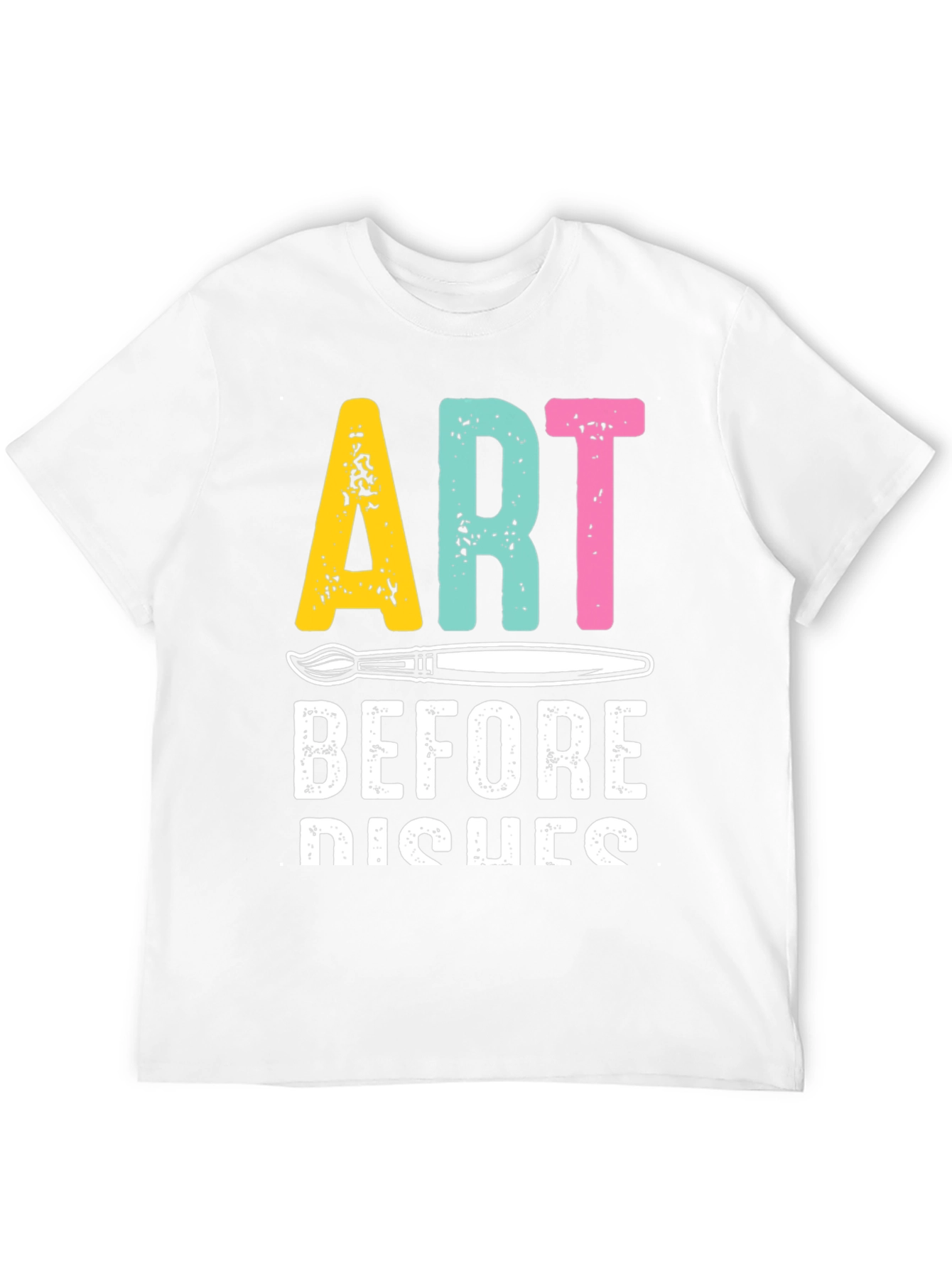 Art Before Dishes Graphic Tee - Artist T-Shirt