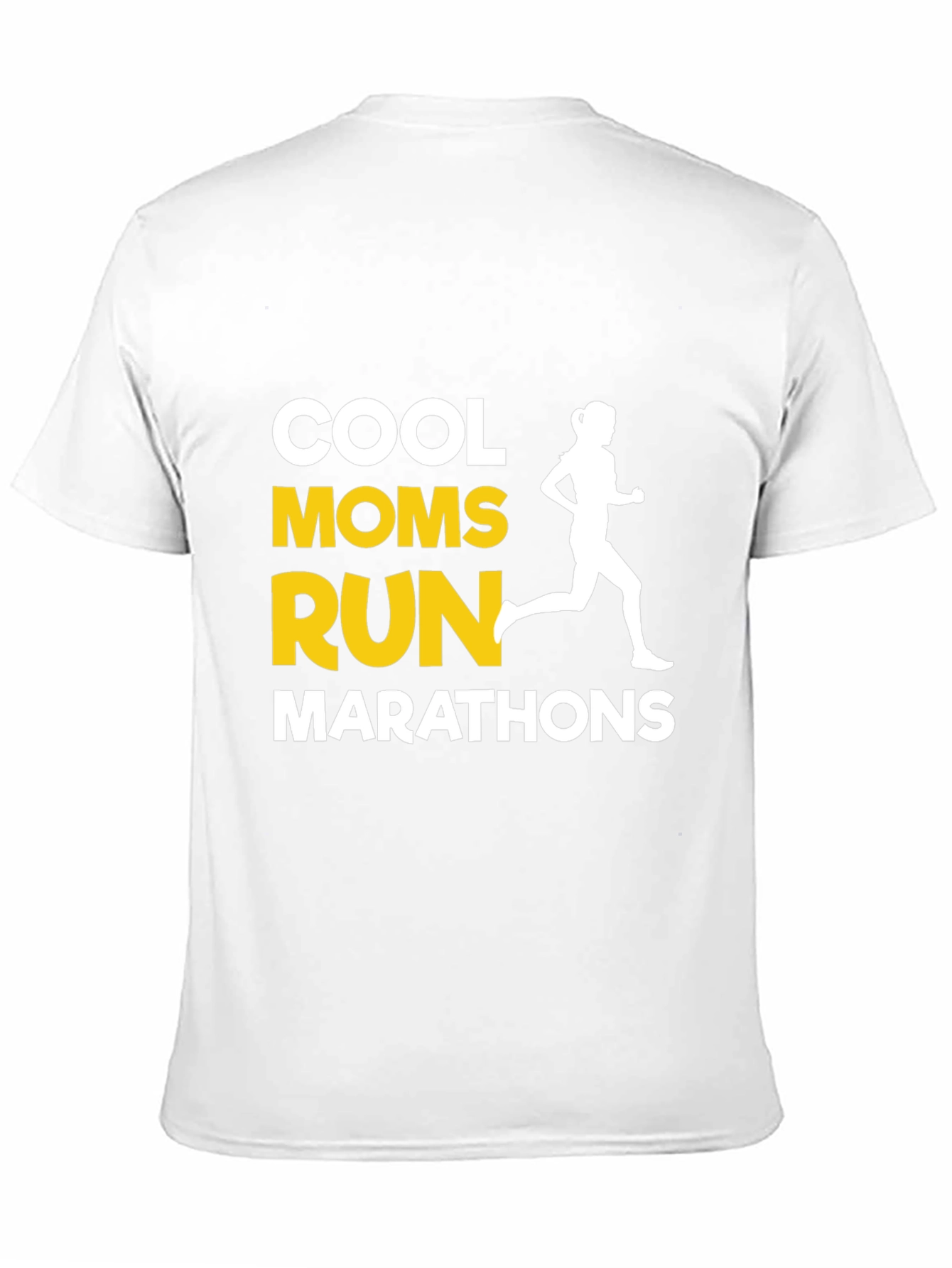 Cool Moms Run Marathons T-Shirt - Black