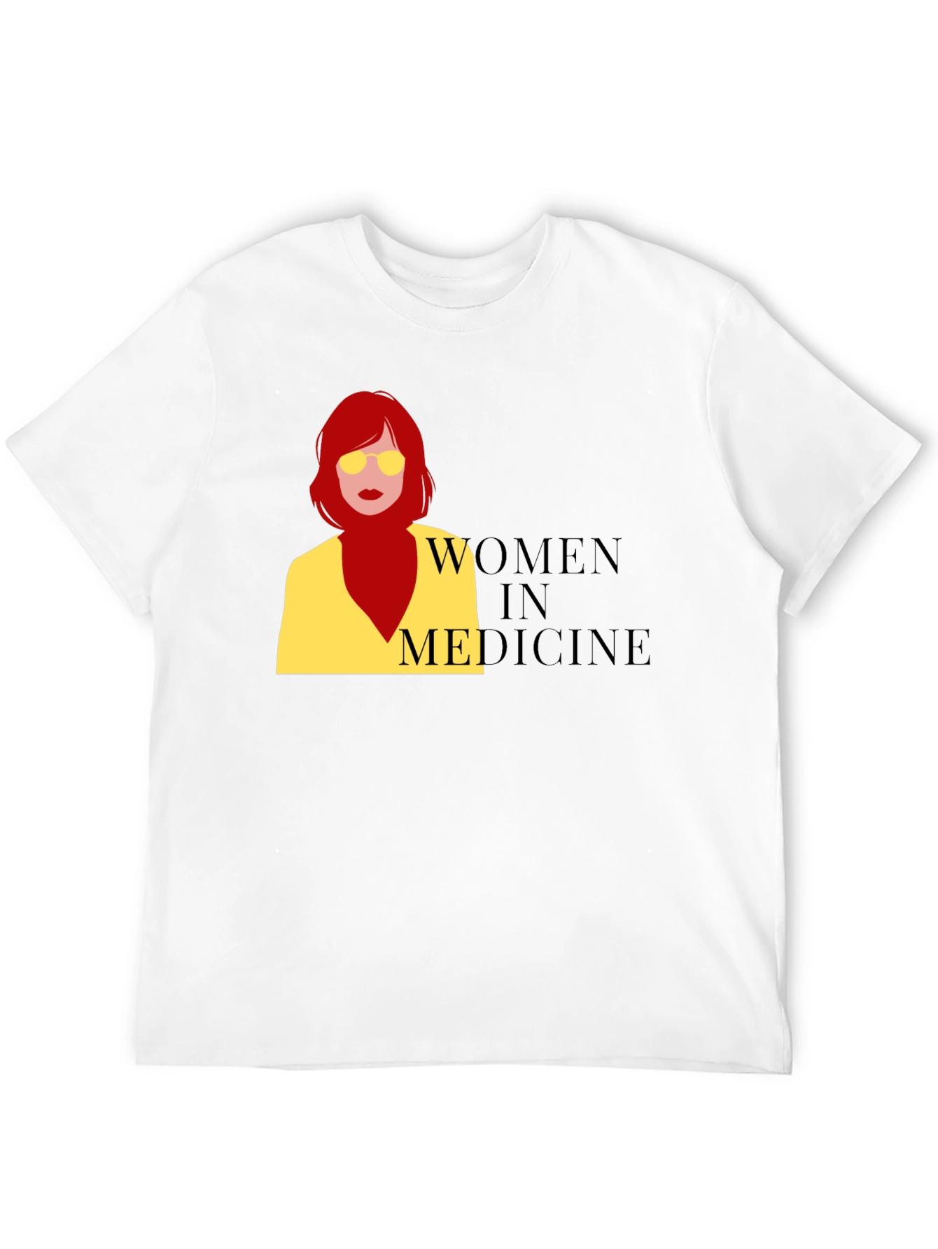 Women in Medicine Graphic Tee - Black