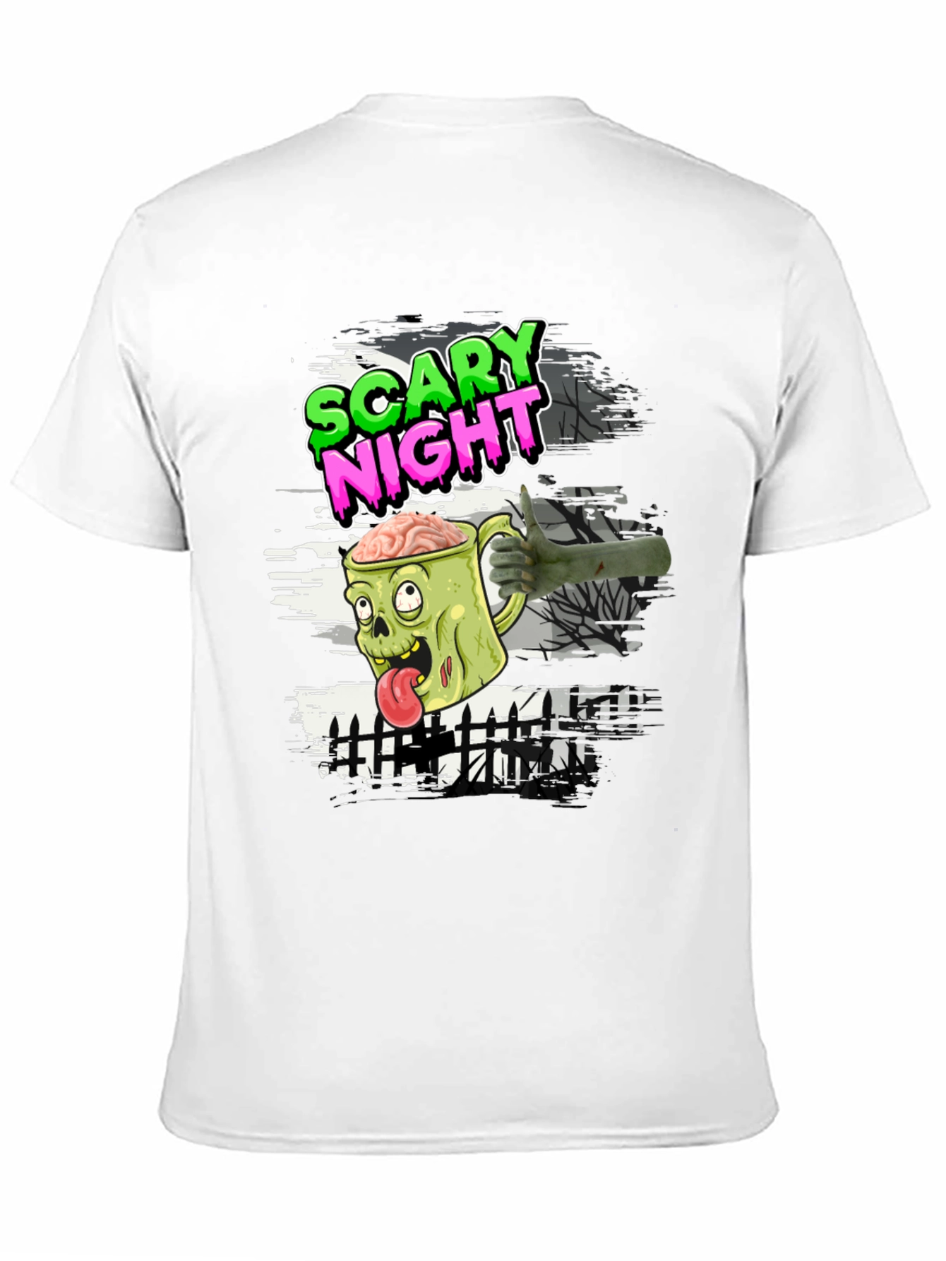 Scary Night Zombie Halloween T-Shirt