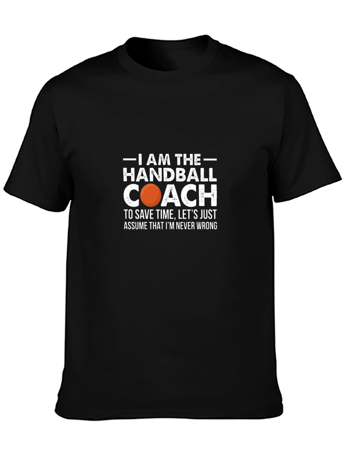 Handball Coach T-Shirt: Funny Gift for Coaches