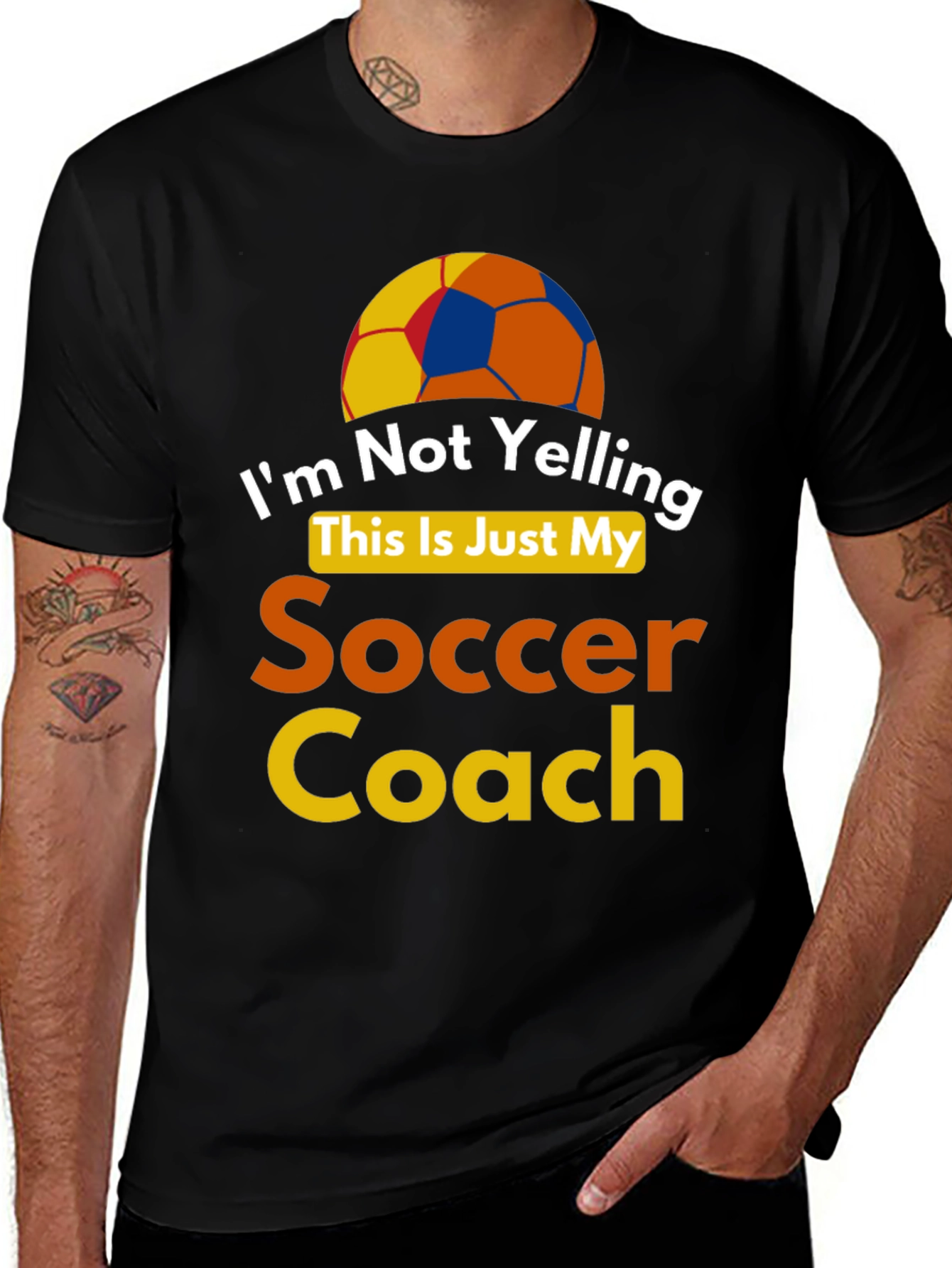 Soccer Coach Graphic Tee - Funny Coach Shirt