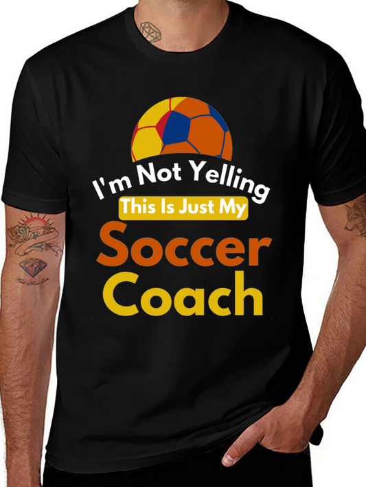 Soccer Coach Graphic Tee - Funny Coach Shirt