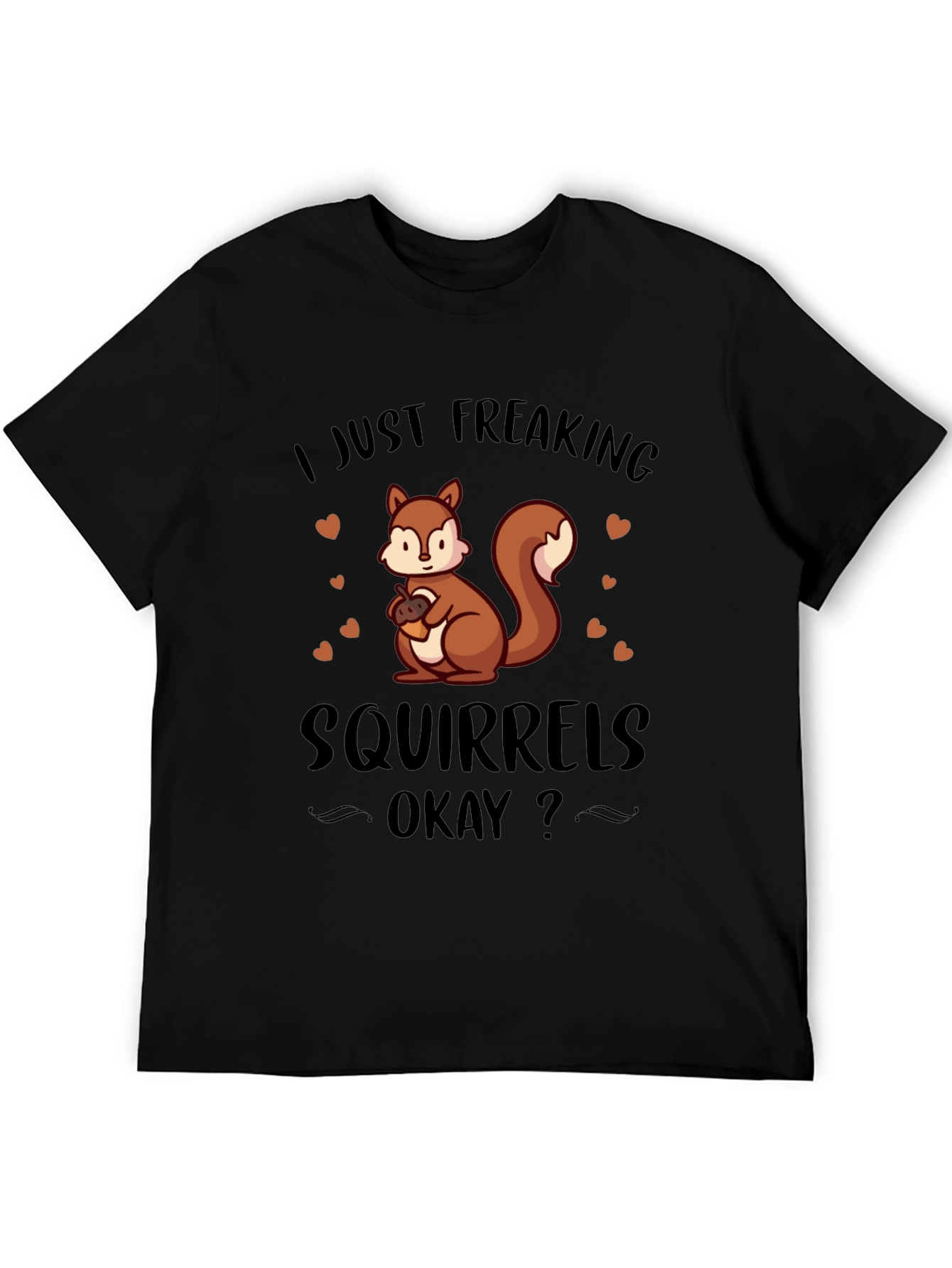 Squirrels Graphic T-Shirt Animal Lover Tee