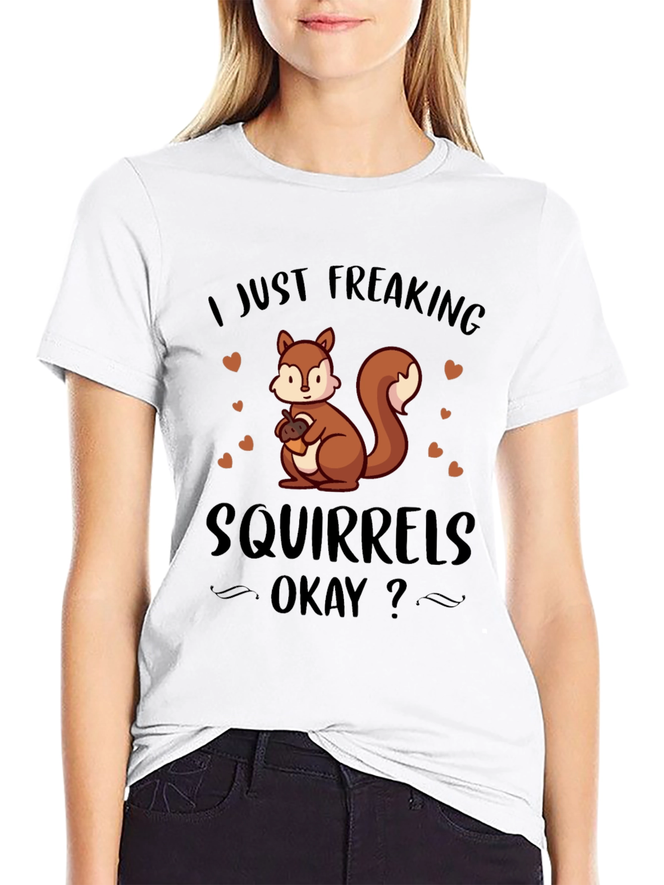 Squirrels Graphic T-Shirt Animal Lover Tee