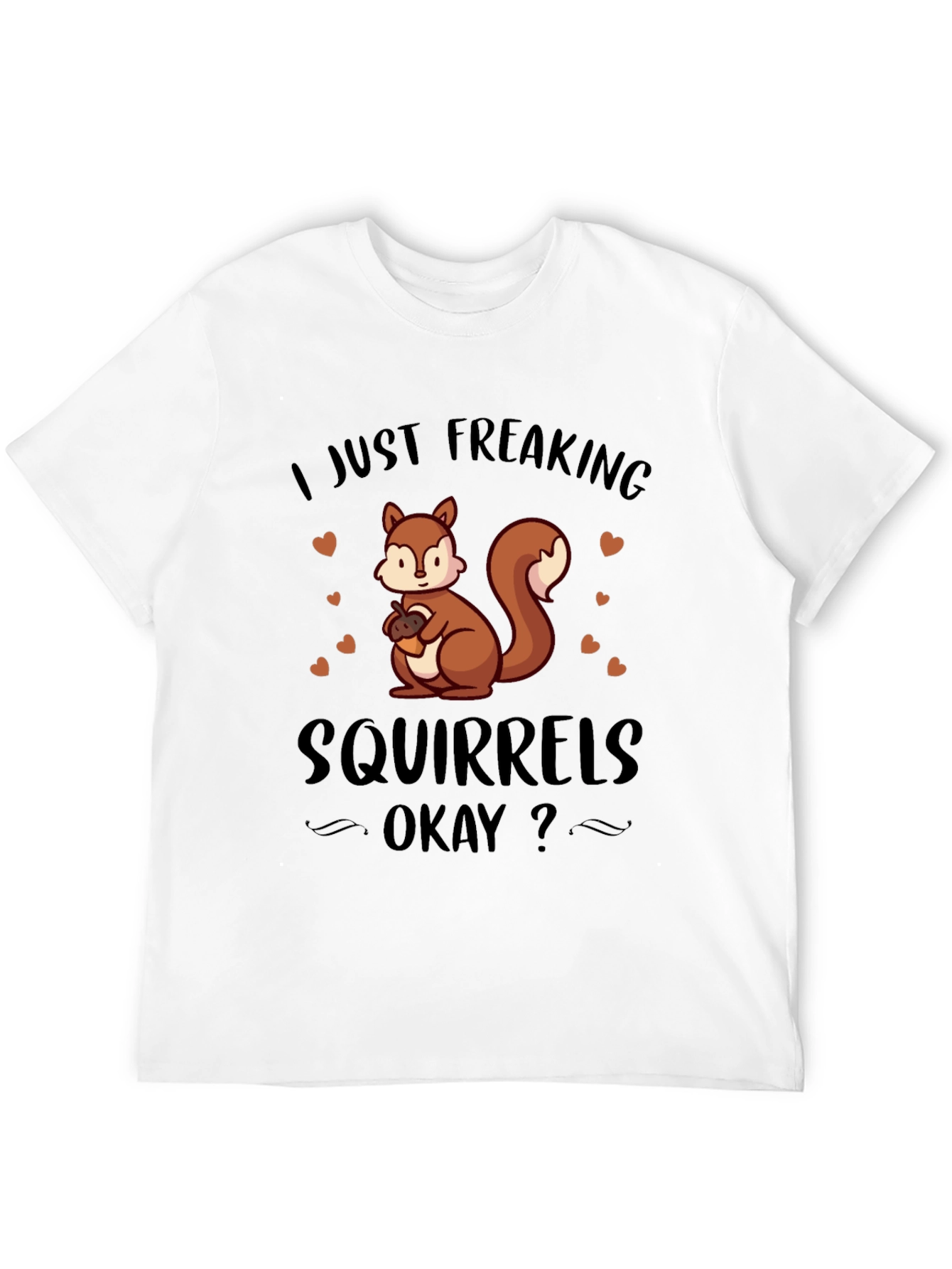 Squirrels Graphic T-Shirt Animal Lover Tee