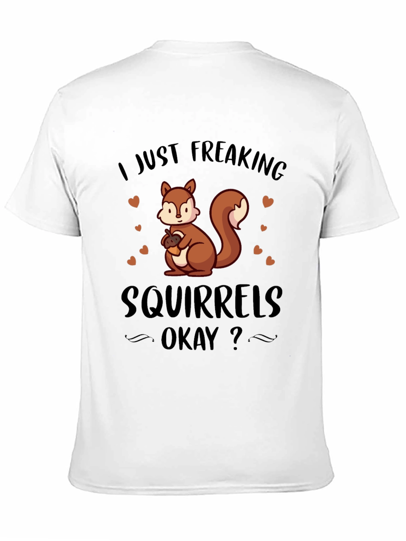Squirrels Graphic T-Shirt Animal Lover Tee