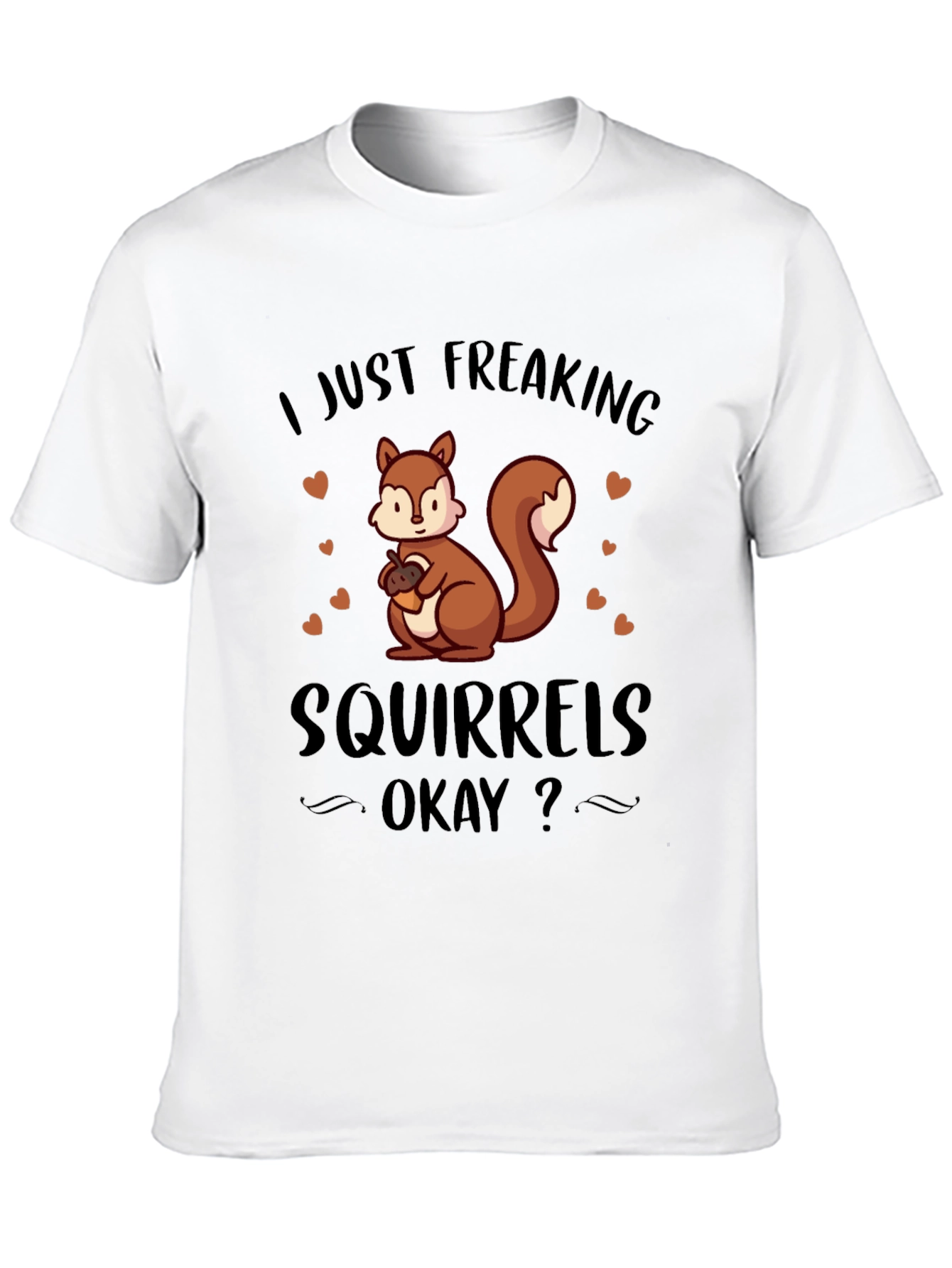 Squirrels Graphic T-Shirt Animal Lover Tee