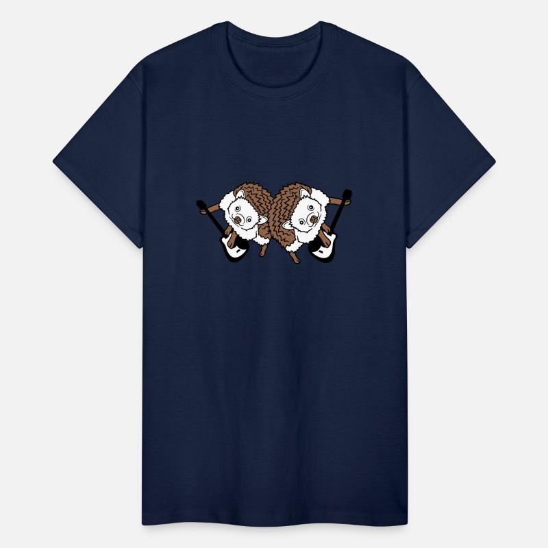 2 Hedgehogs Sweet Two Friends Guitar Playing Band