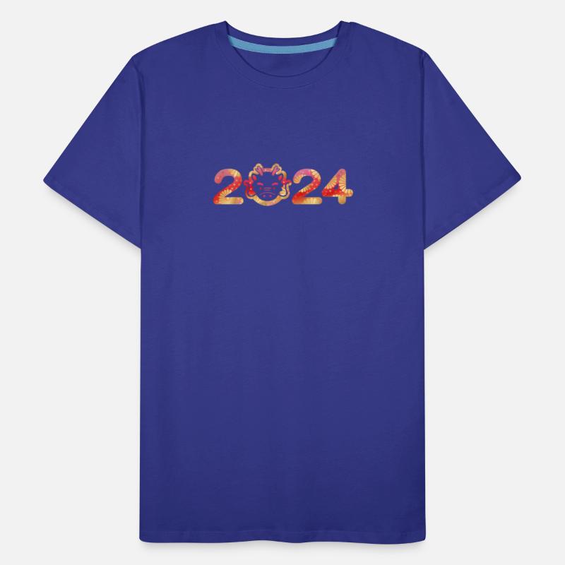 2024 chinese new year lettering year of the dragon