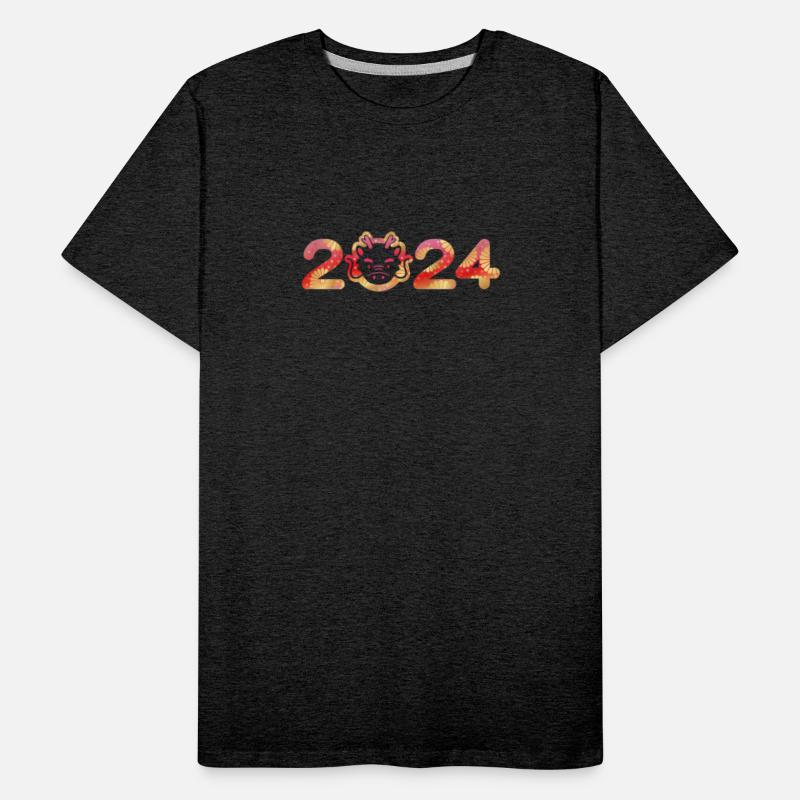 2024 chinese new year lettering year of the dragon