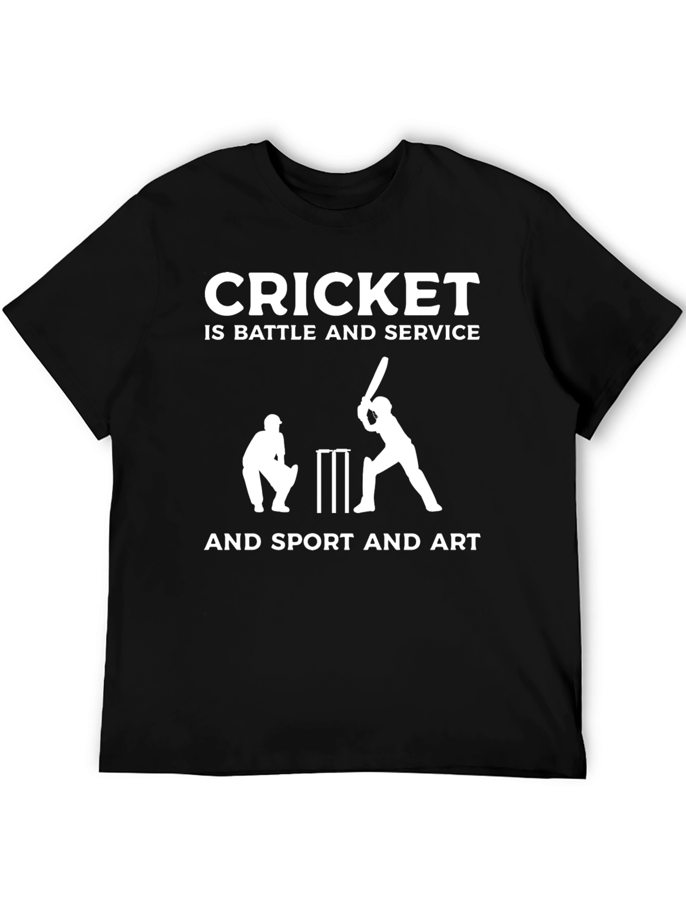 Cricket is Battle T-Shirt