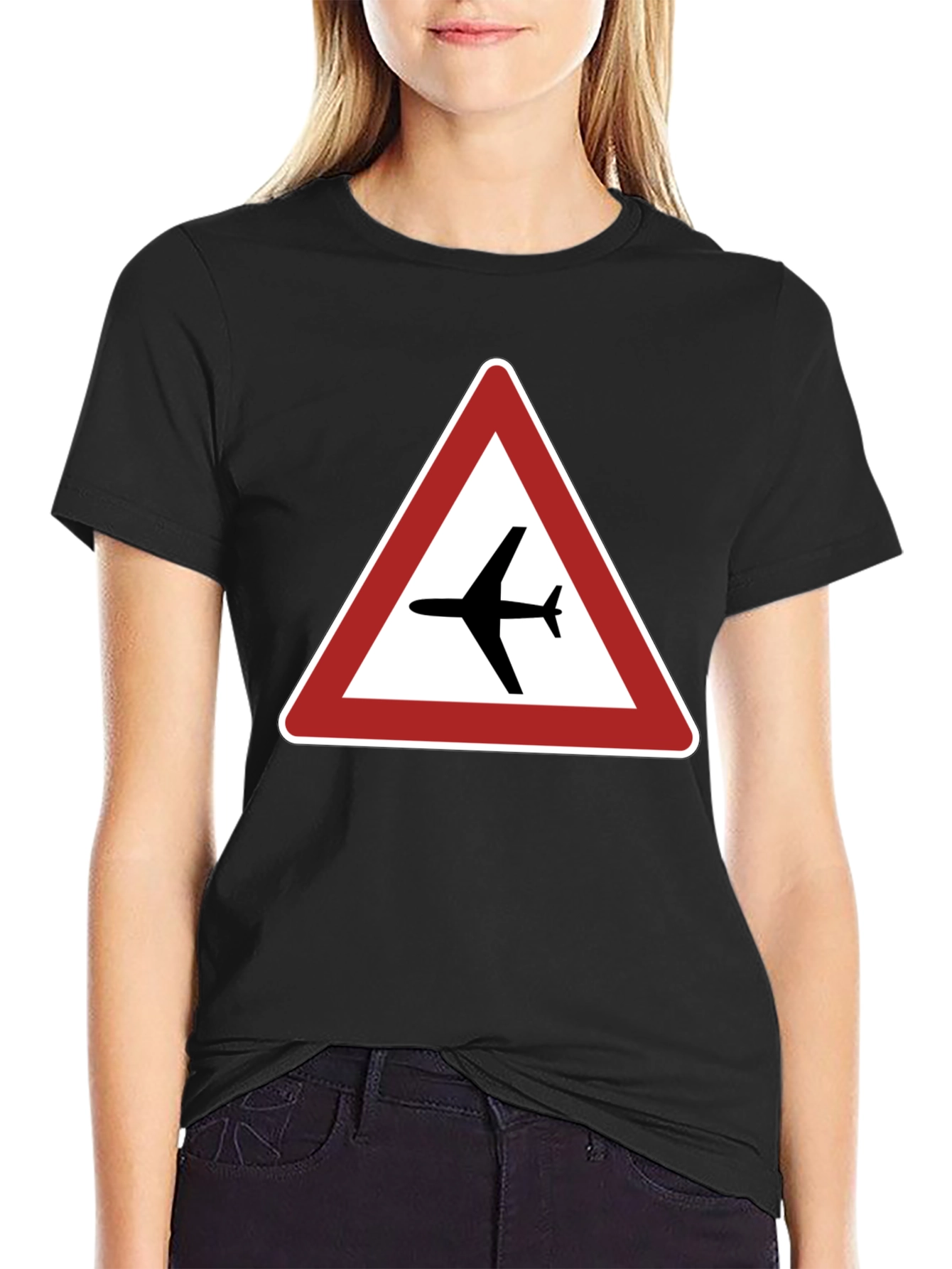 Airplane Warning T-Shirt - Aviation Enthusiast Tee