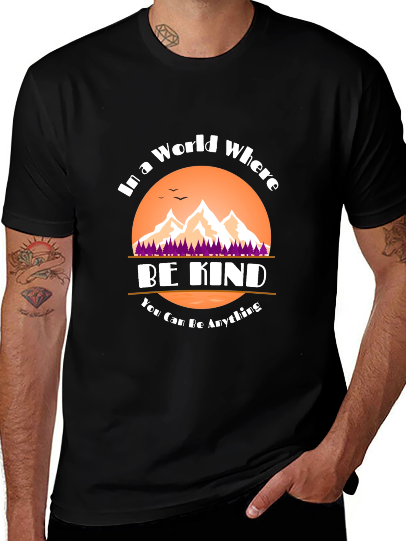 Be Kind T-Shirt - Inspirational Graphic Tee