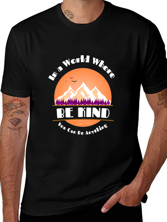 Be Kind T-Shirt - Inspirational Graphic Tee