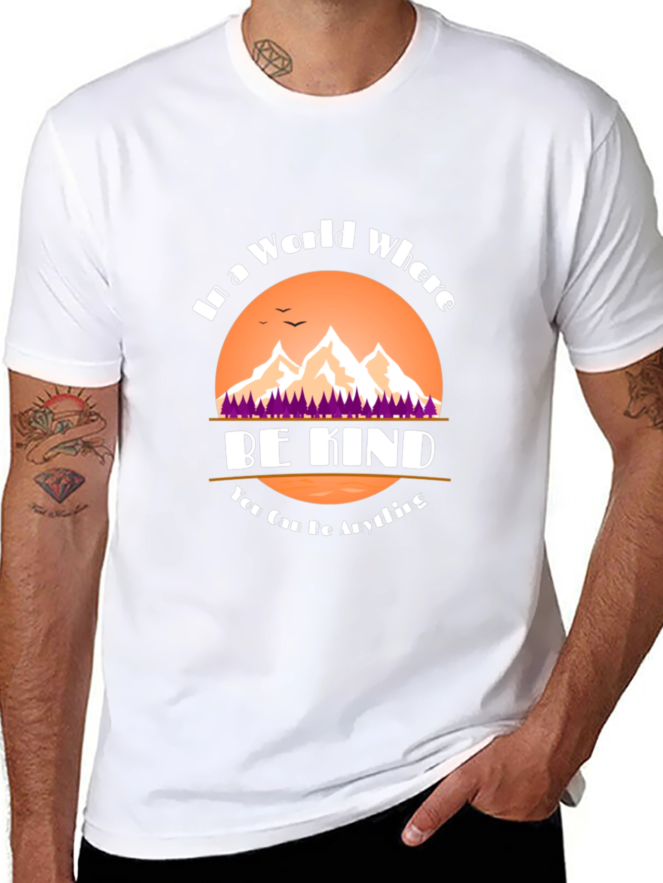 Be Kind T-Shirt - Inspirational Graphic Tee