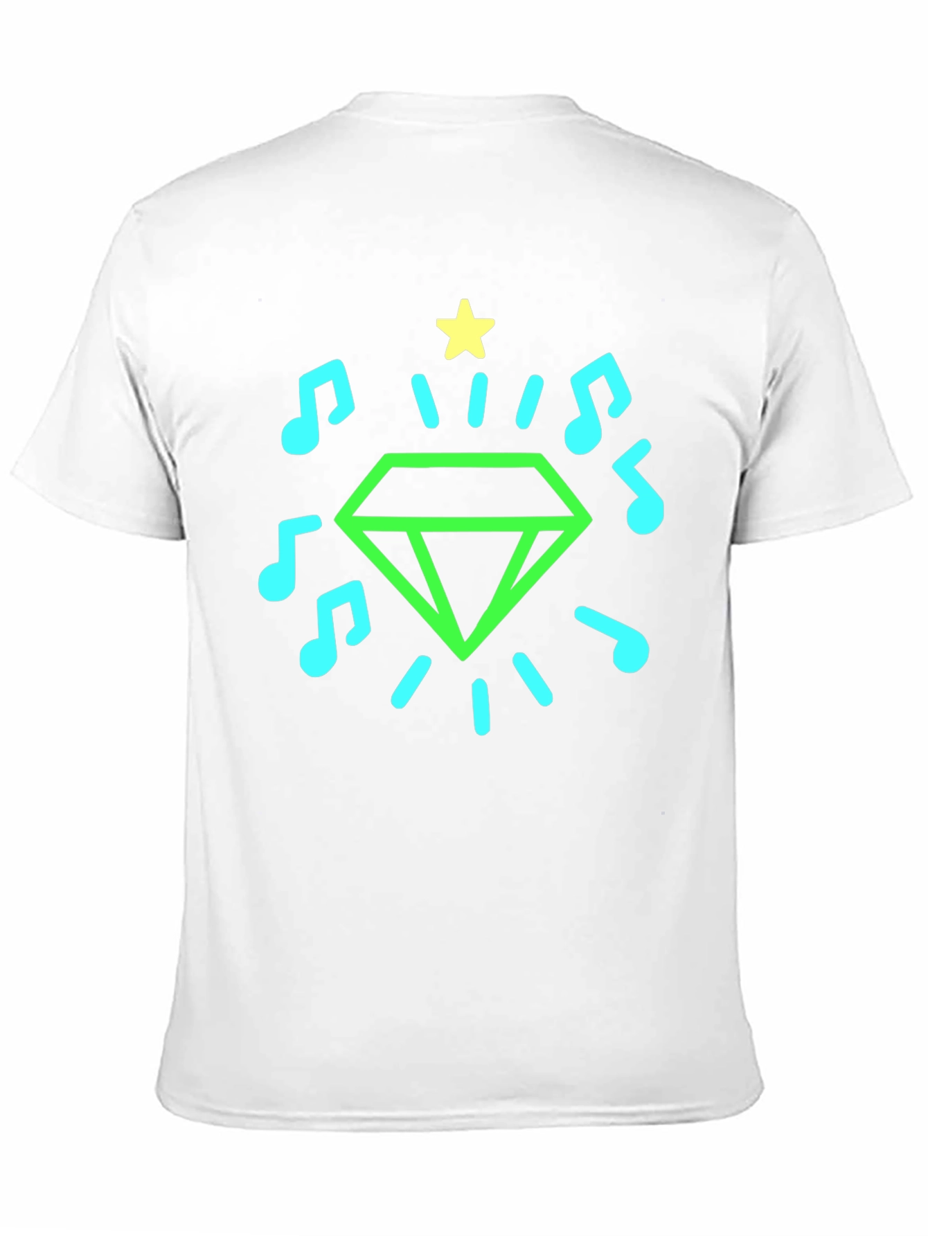 Neon Diamond Music Tee