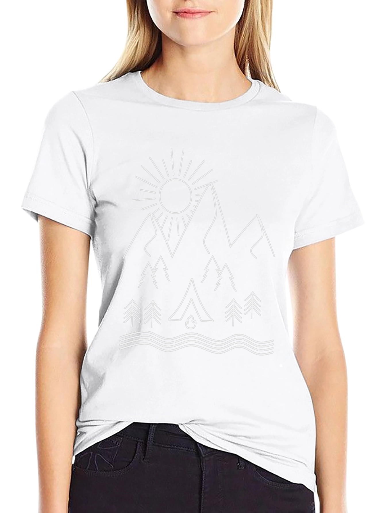 Camping Adventure Graphic T-Shirt