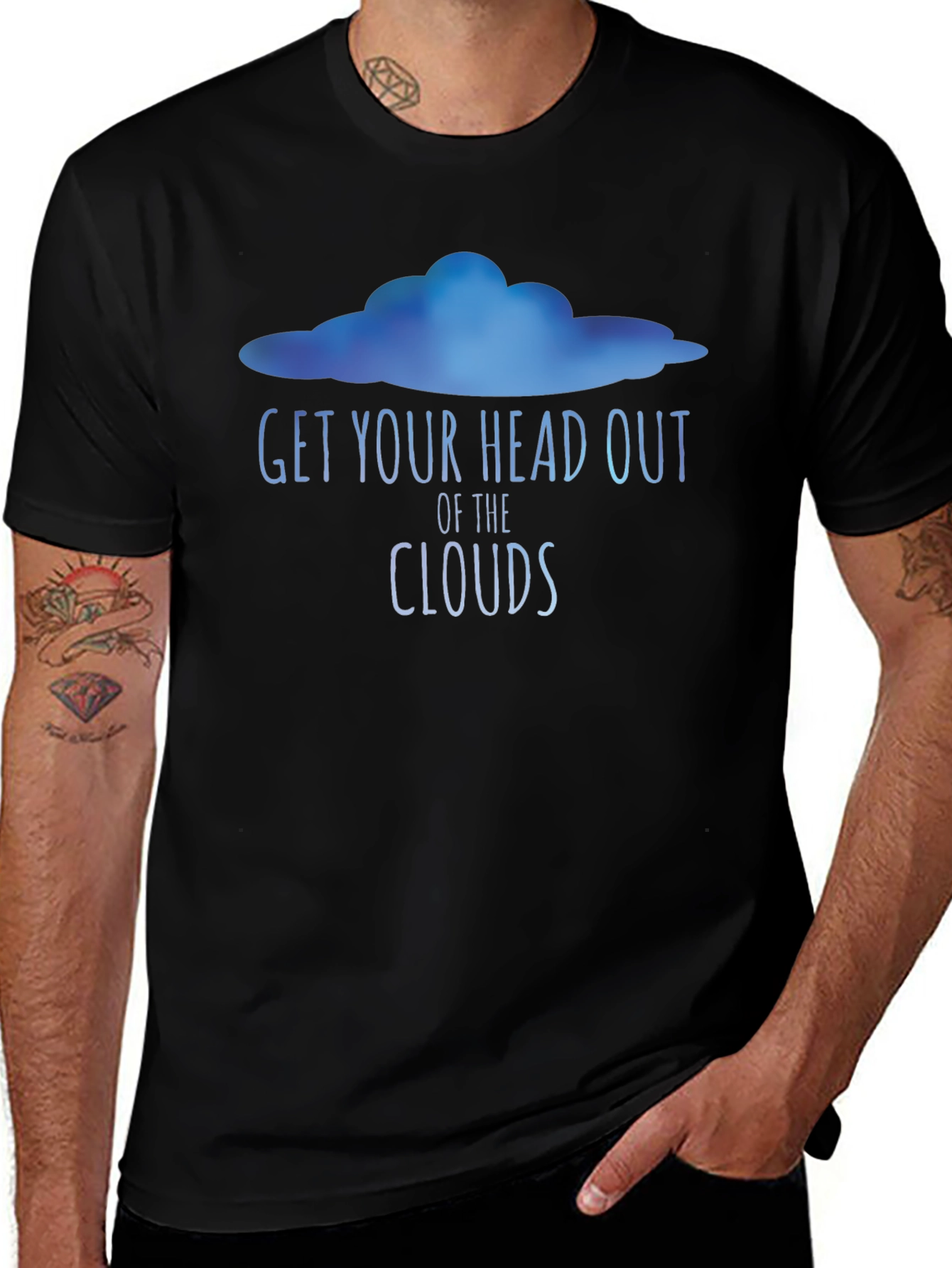 Get Your Head Out of the Clouds Graphic Tee