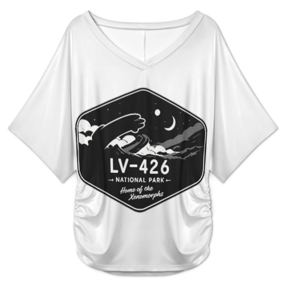 LV-426 National Park Graphic T-Shirt – Retro Sci-Fi Space Adventure Tee(z433)