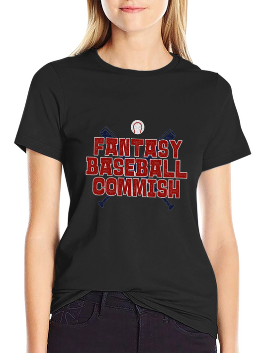 Fantasy Baseball Commish Graphic Tee
