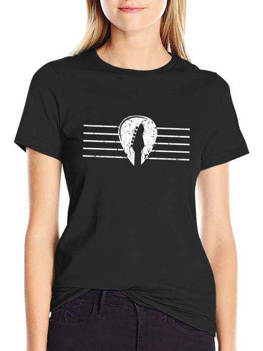 Retro Guitar T-Shirt - Music Lover Tee
