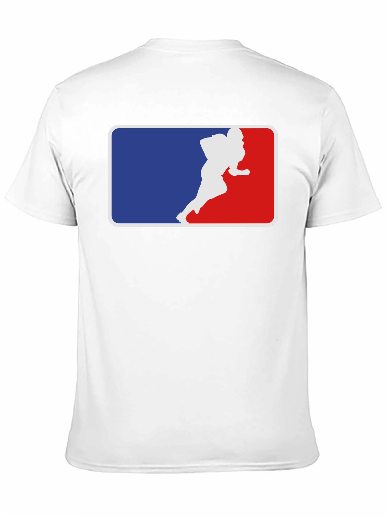 Football Player Silhouette Tee