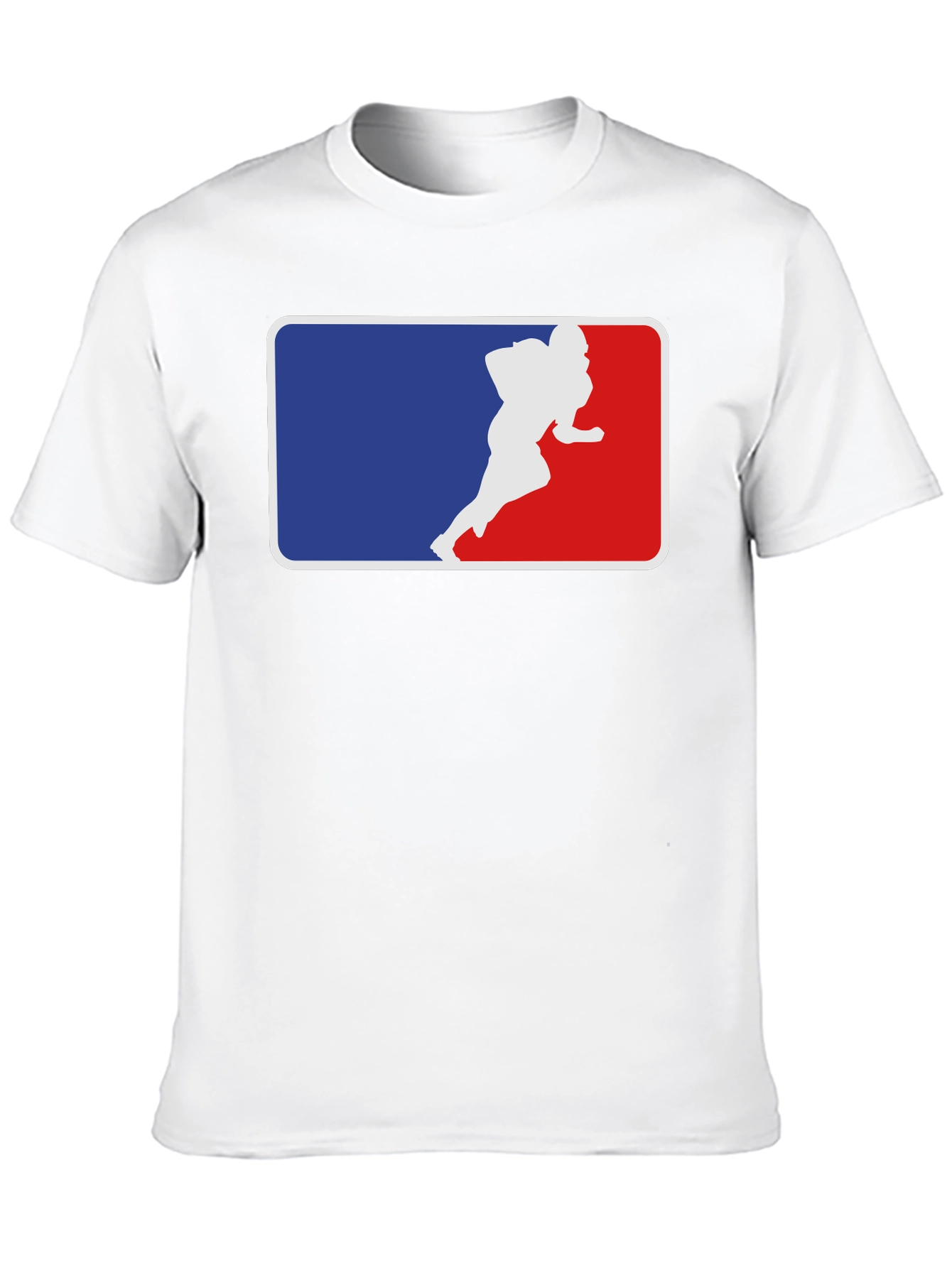 Football Player Silhouette Tee