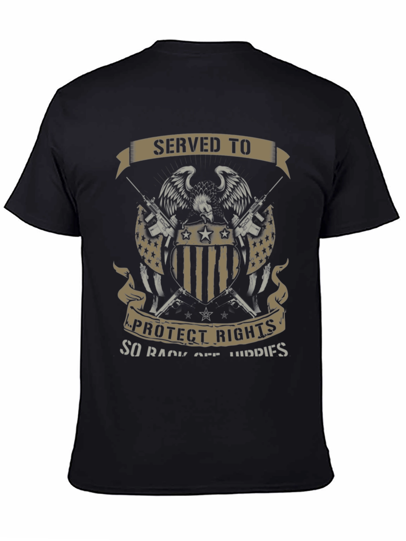Served to Protect Rights Graphic Tee
