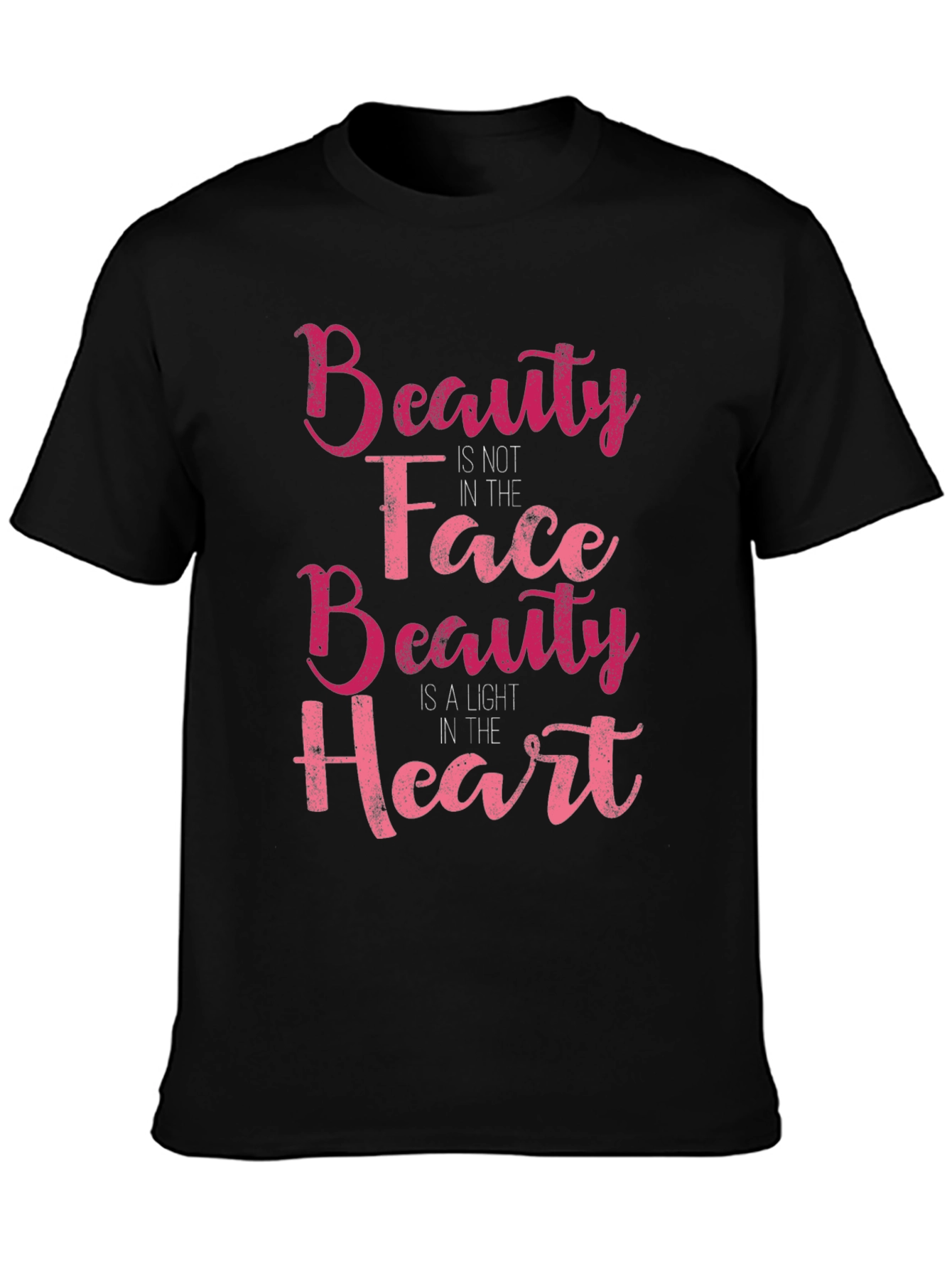 Beauty in Heart Graphic Tee - Stylish & Inspirational