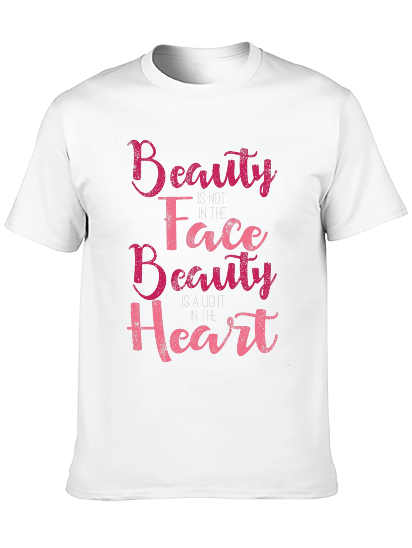 Beauty in Heart Graphic Tee - Stylish & Inspirational