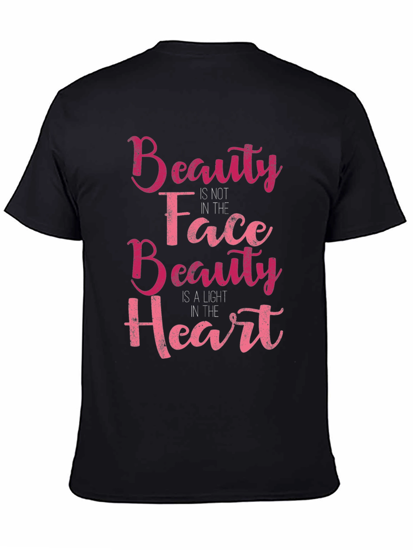 Beauty in Heart Graphic Tee - Stylish & Inspirational