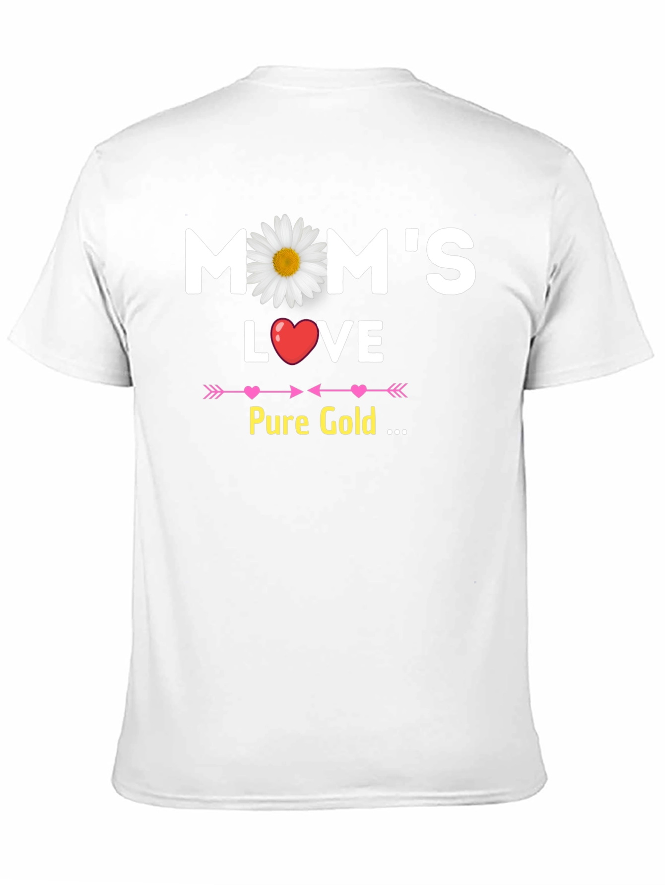 Moms Love Pure Gold Graphic T-Shirt