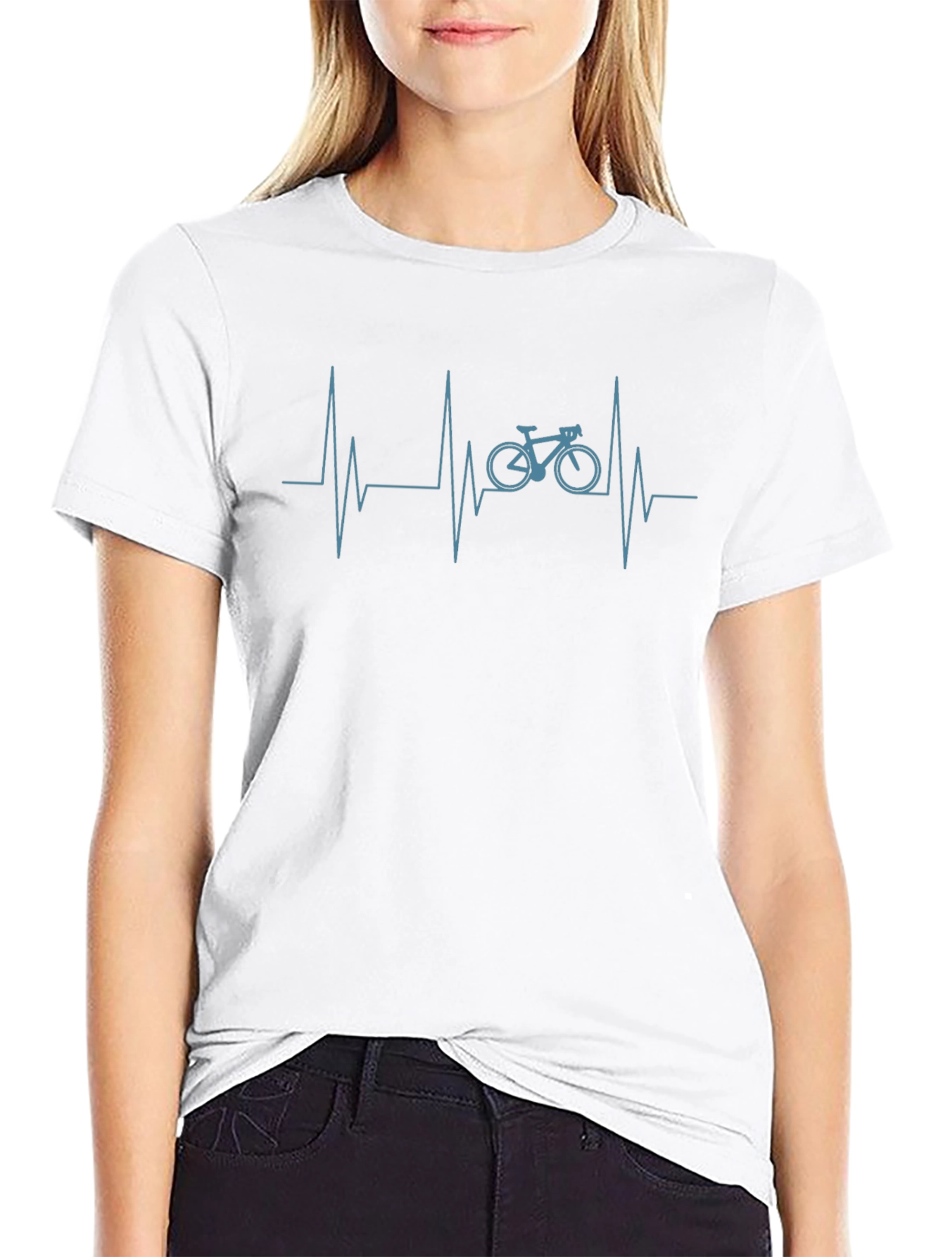 Cycling Heartbeat T-Shirt