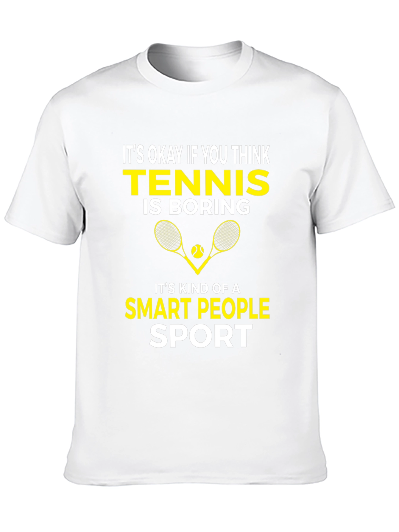 Tennis Smart People Sport Graphic T-Shirt