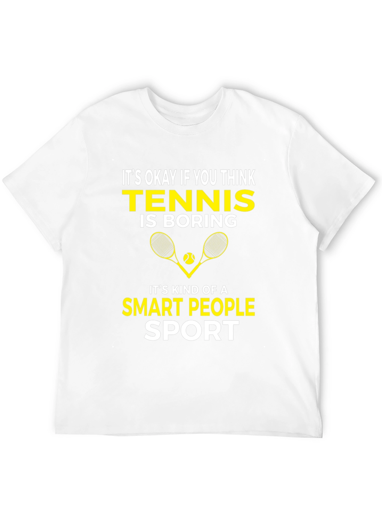 Tennis Smart People Sport Graphic T-Shirt