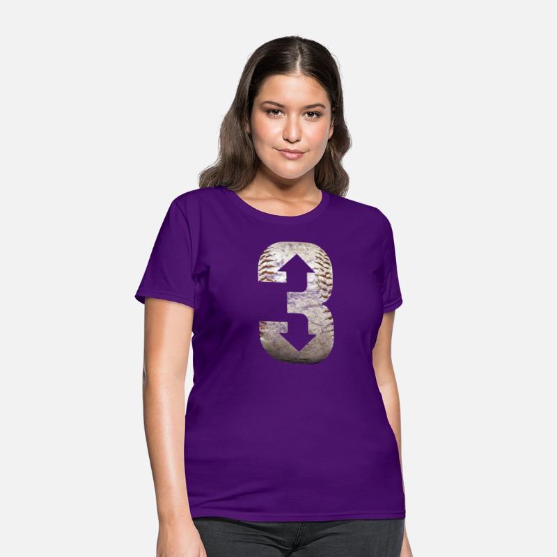 3 Up 3 Down Three Up Three Down Baseball T Shirt