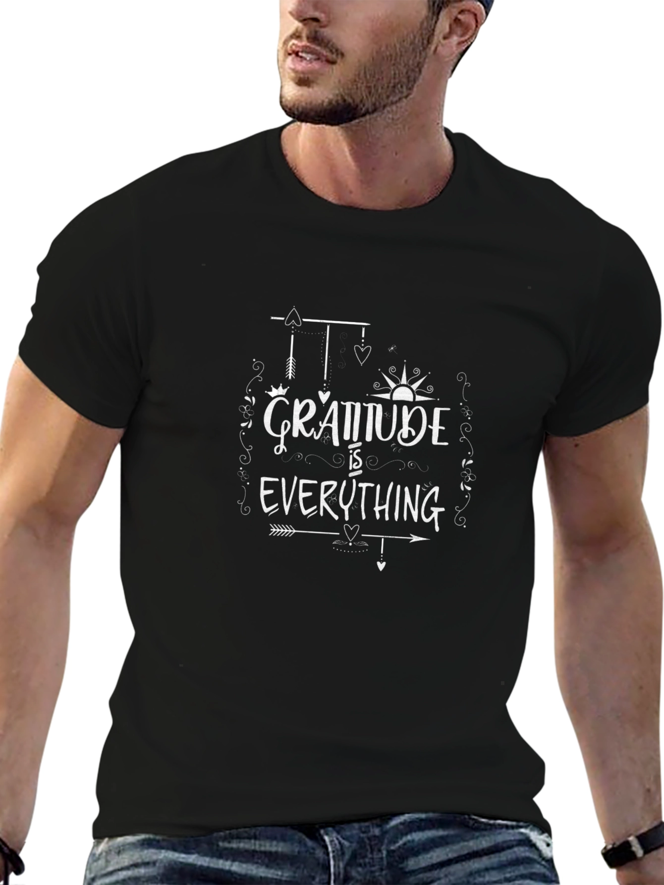 Gratitude Is Everything Graphic T-Shirt