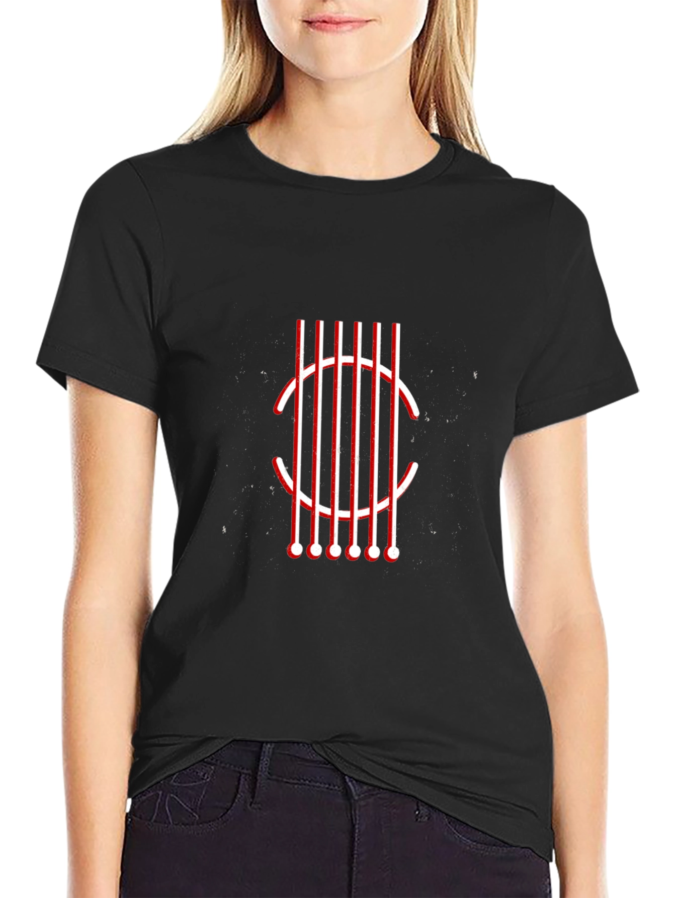 Guitar Strings Graphic Tee - Modern Musician Shirt