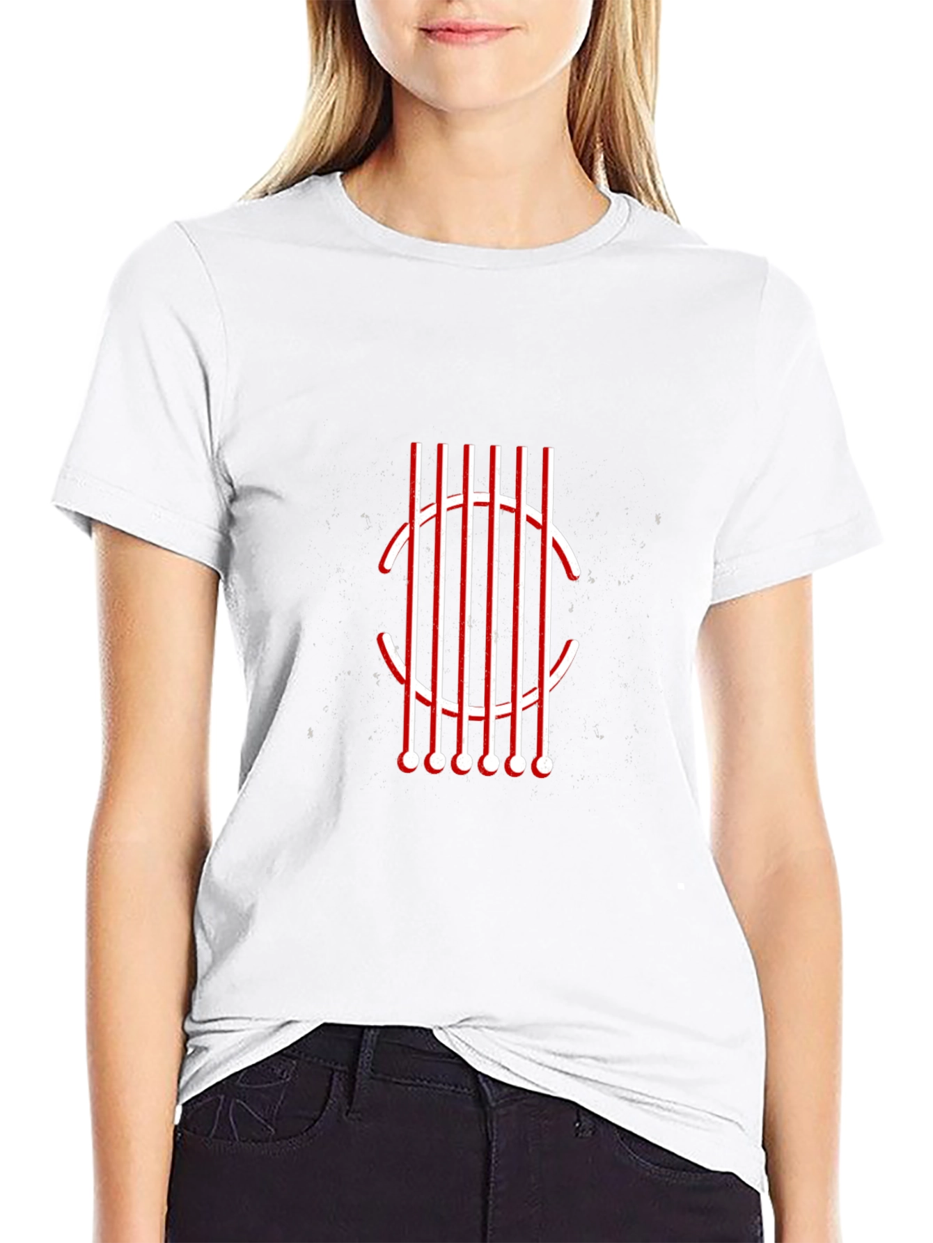 Guitar Strings Graphic Tee - Modern Musician Shirt