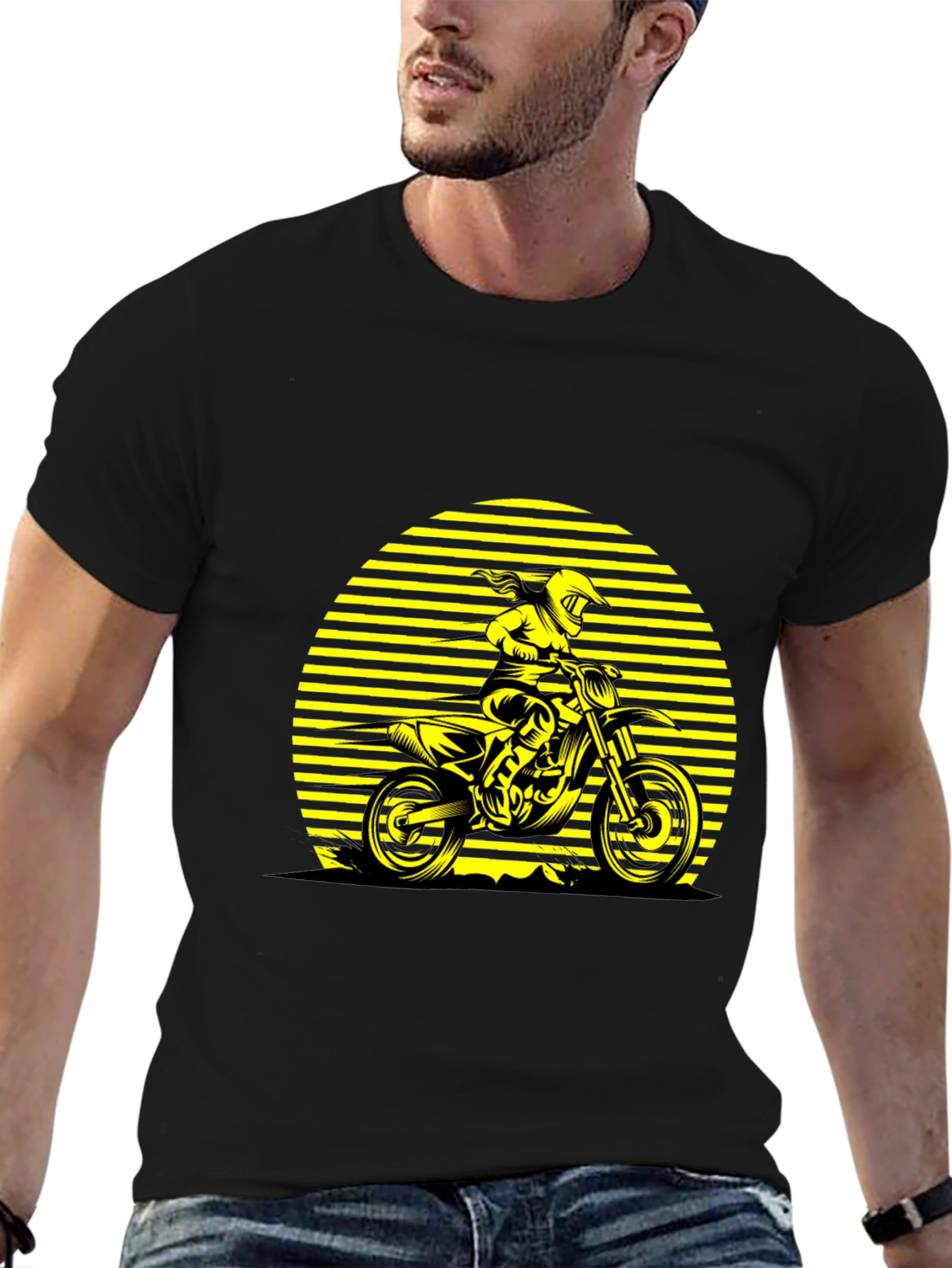Dirt Bike Rider Graphic Tee
