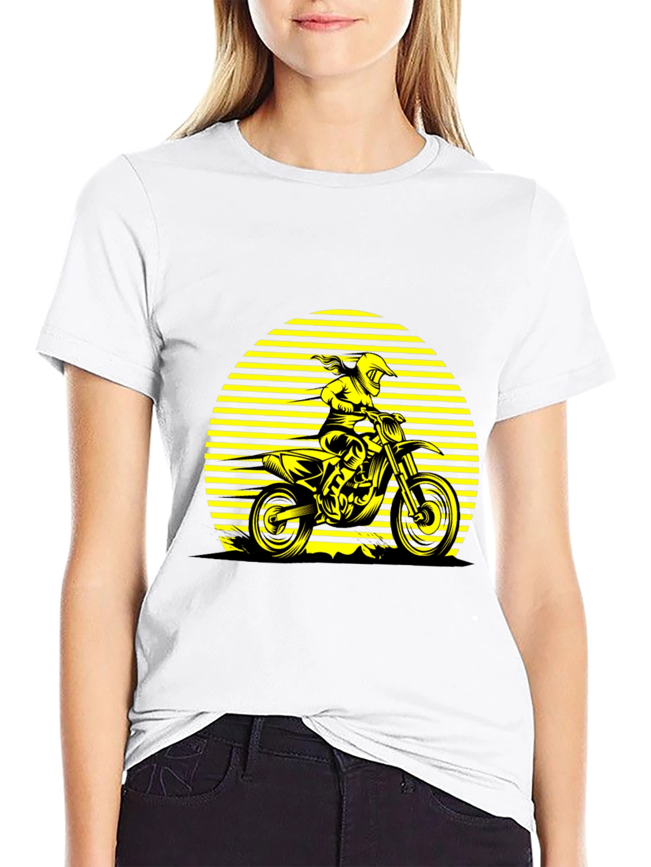 Dirt Bike Rider Graphic Tee