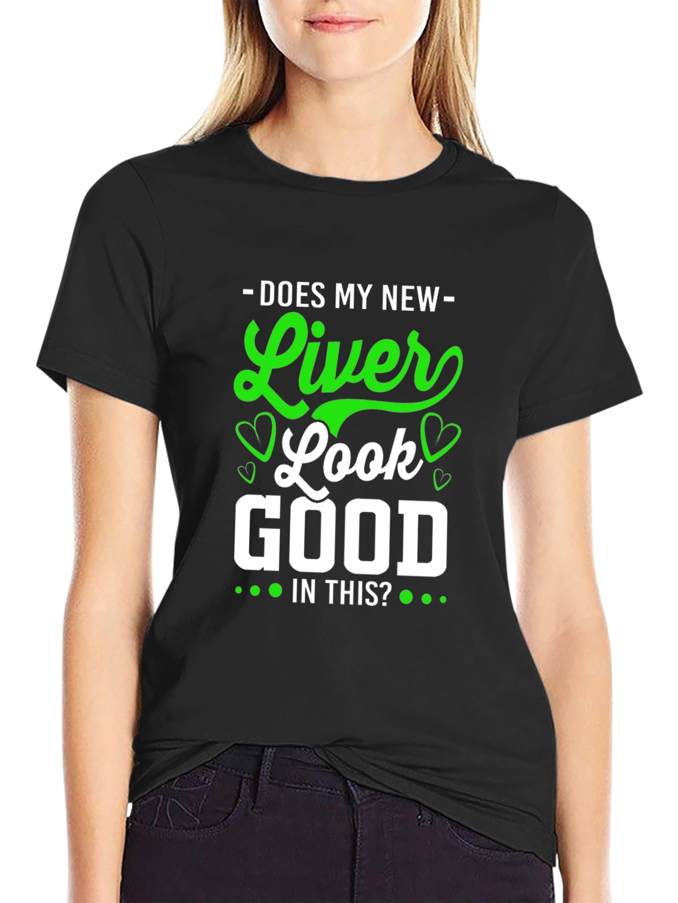 New Liver Graphic T-Shirt Funny Unisex Top