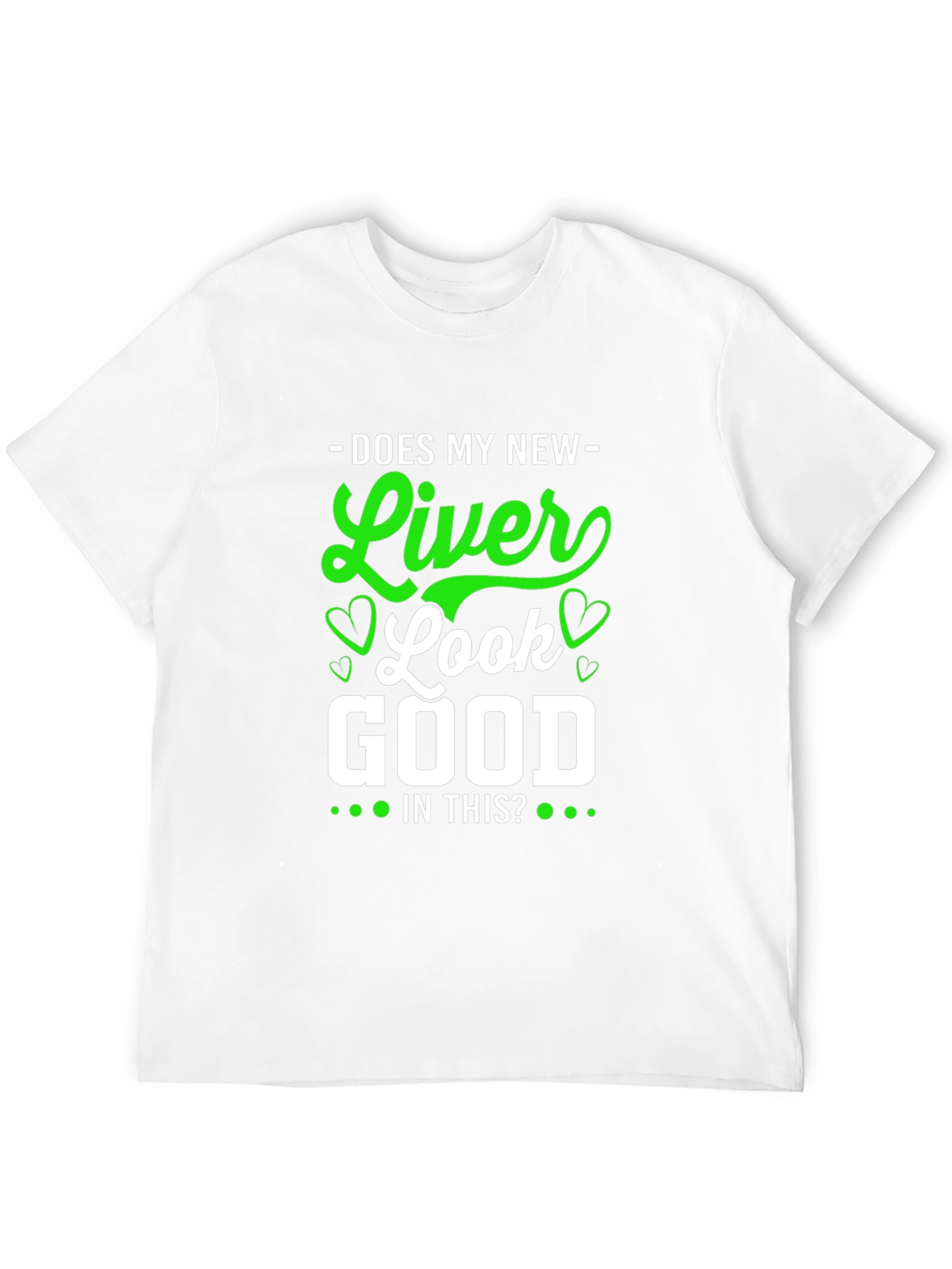 New Liver Graphic T-Shirt Funny Unisex Top
