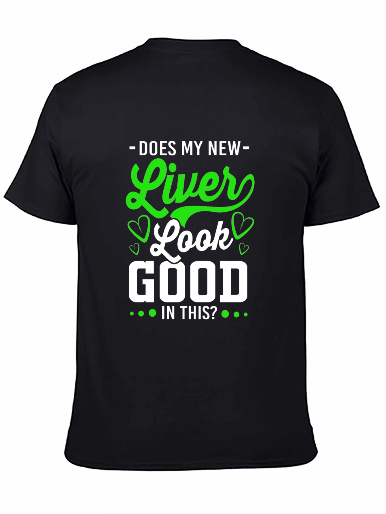 New Liver Graphic T-Shirt Funny Unisex Top