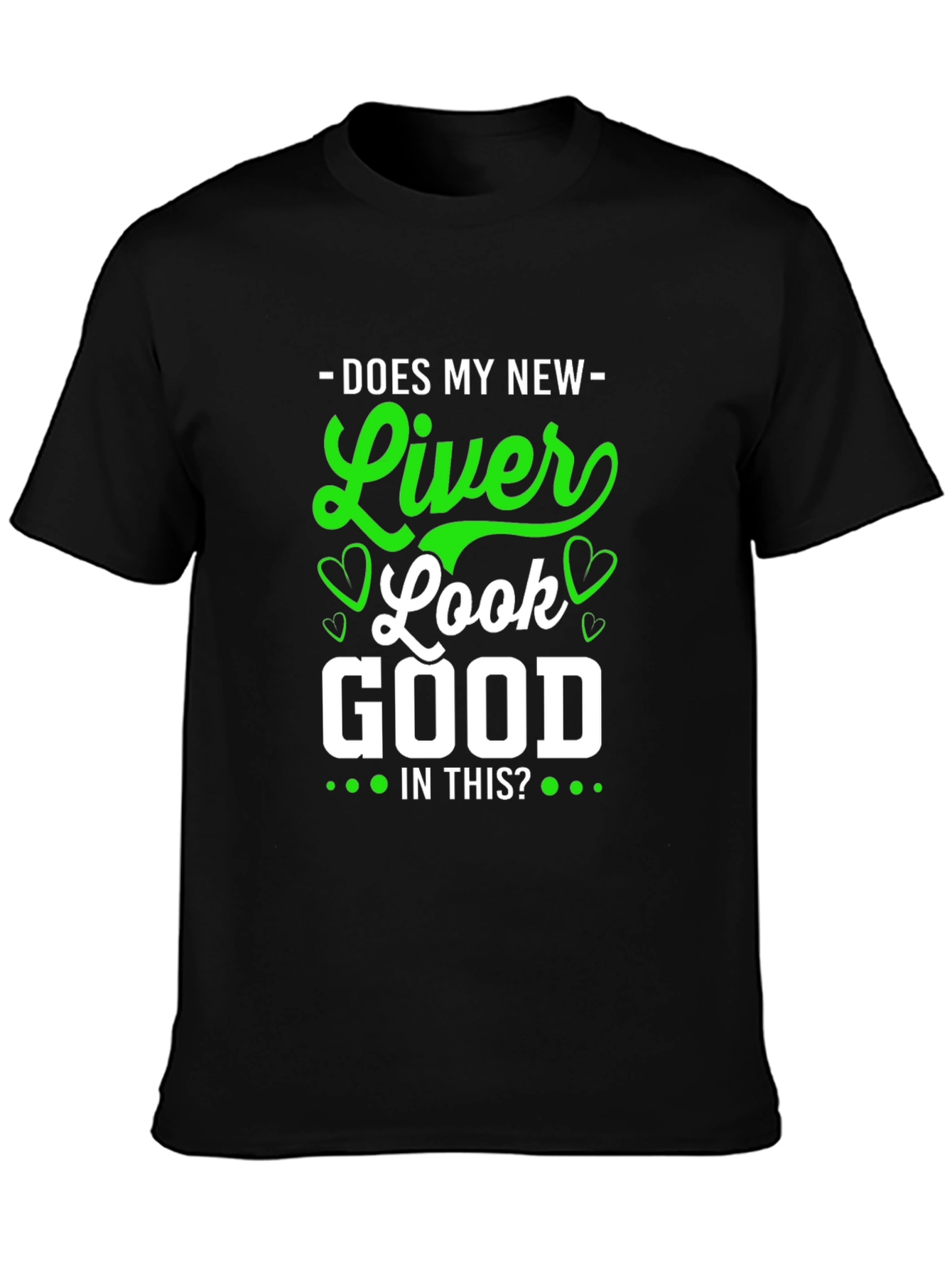 New Liver Graphic T-Shirt Funny Unisex Top
