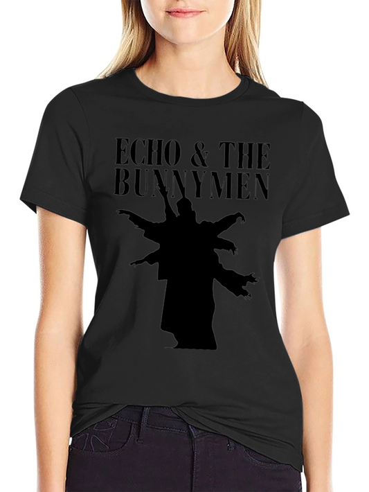 Echo & The Bunnymen Black Graphic T-Shirt